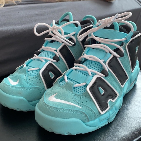 Nike Air More Uptempo Light Aqua - Picture 2 of 5